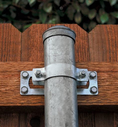 3 metal post to wood brackets|screwfix fence post brackets.